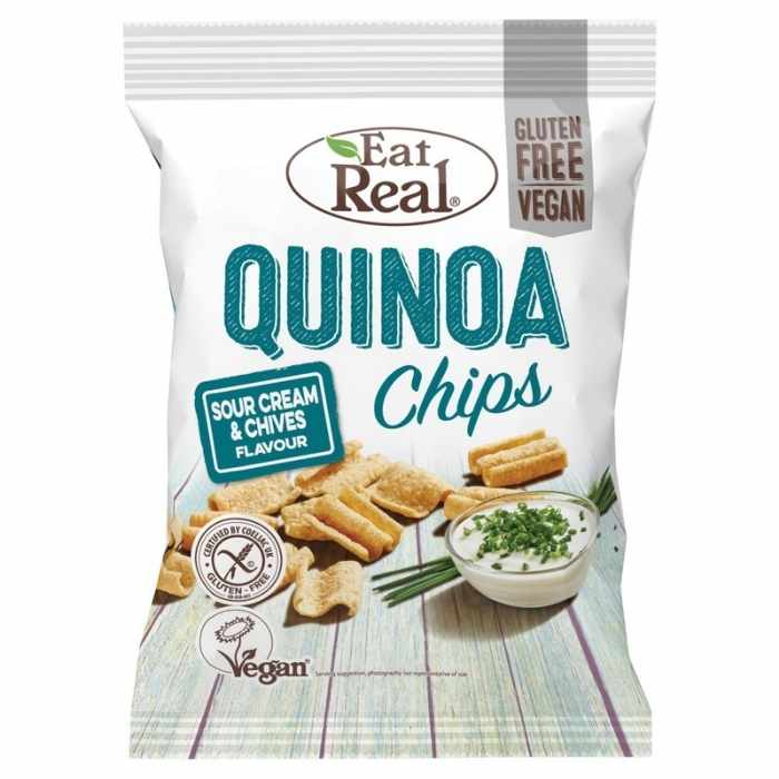 Eat Real - Quinoa Chips Sour Cream & Chives 30g