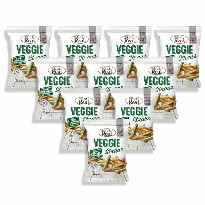 Eat Real - Veggie Straws - 10-Pack, 113g