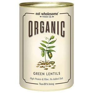 Eat Wholesome - Organic Green Lentils, 400g