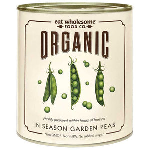 Eat Wholesome - Organic In Season Garden Peas, 340g