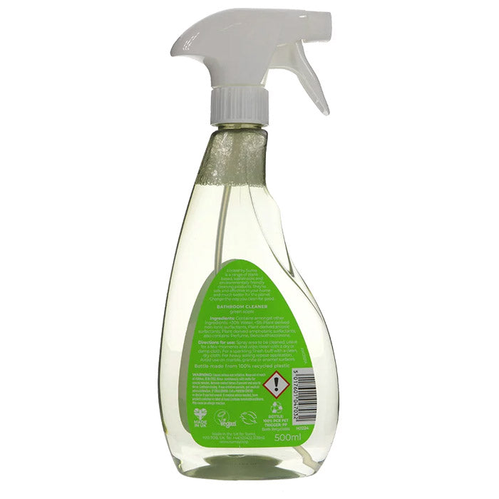 Ecoleaf - Bathroom Cleaner Green Apple, 500ml - back