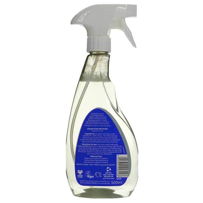 Ecoleaf - Liquid Stain Remover, 500ml - back