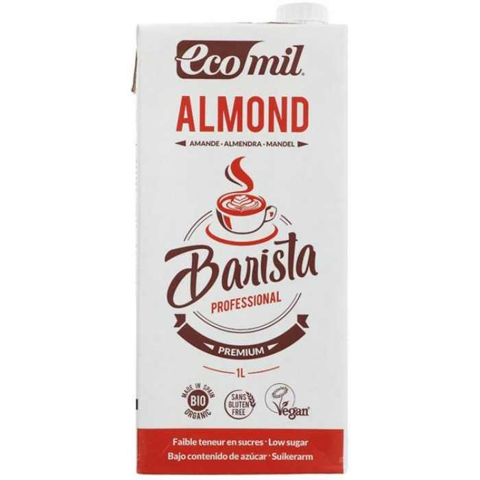 Ecomil - Organic Almond Milk Barista, 1L