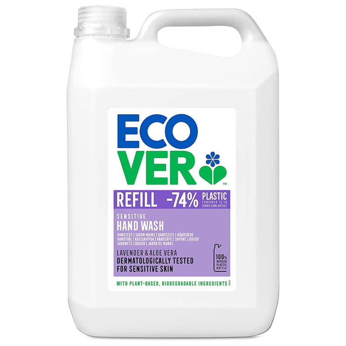 Ecover - Hand Wash - Lavender & Aloe Vera, 5L