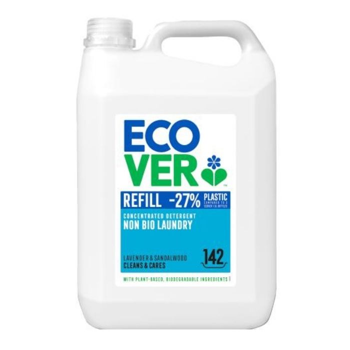 Ecover - Laundry Liquid - Non-Bio Concentrated 5L (142 Washes)