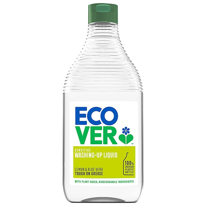 Ecover - Washing Up Liquid - Lemon & Aloe Vera | Multiple Size - PlantX UK