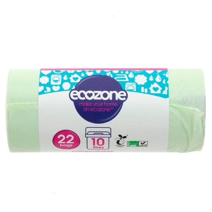 Ecozone - Compostable Caddy Liners, 22 bags - front