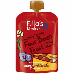 Ella's Kitchen - Four Bean Feast, 130g | Pack of 6
