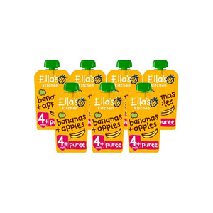 Ella's Kitchen - Organic Baby Puree Pouch (4+ Months) Pack of 7, 120g | Multiple Flavours
