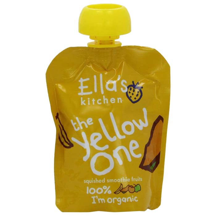 Ella's Kitchen - Organic The Yellow One Smoothie, 90g  Pack of 12