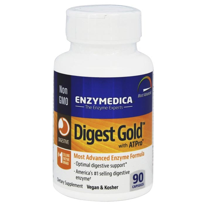 Enzymedica - Digest Gold With ATPro, 90 Capsules