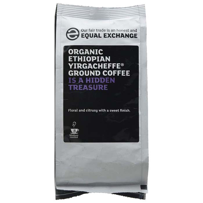 Equal Exchange - Ethiopian Yirgacheffe Organic R & G Coffee, 227g