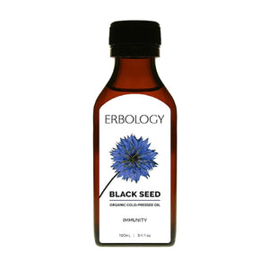 Erbology - Organic Cold-Pressed Black Cumin Seed Oil, 100ml