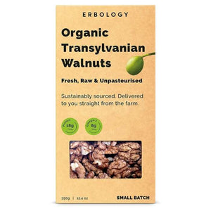 Erbology - Organic Raw Transylvanian Walnuts, 350g