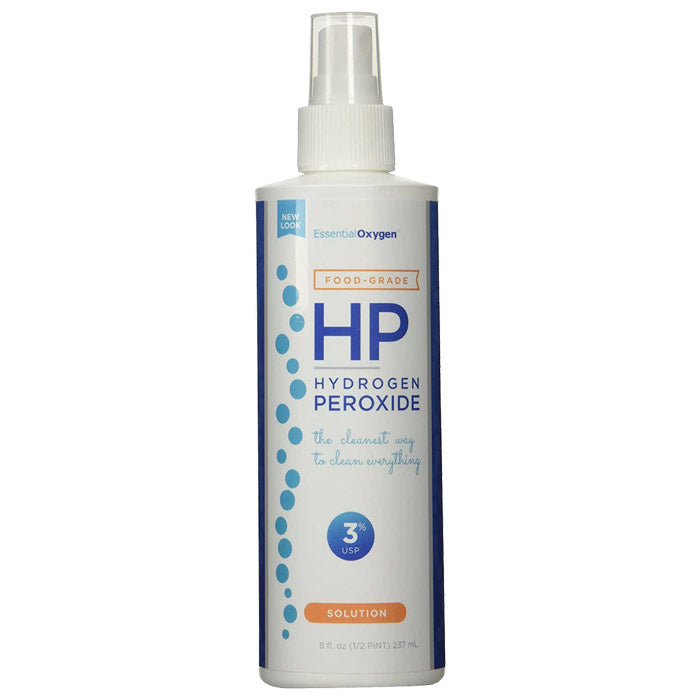 Essential Oxygen - HP Hydrogen Peroxide - Food Grade - 3% ,237ml