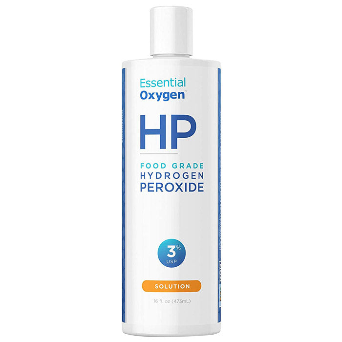 Essential Oxygen - HP Hydrogen Peroxide - Food Grade - 3% ,473ml