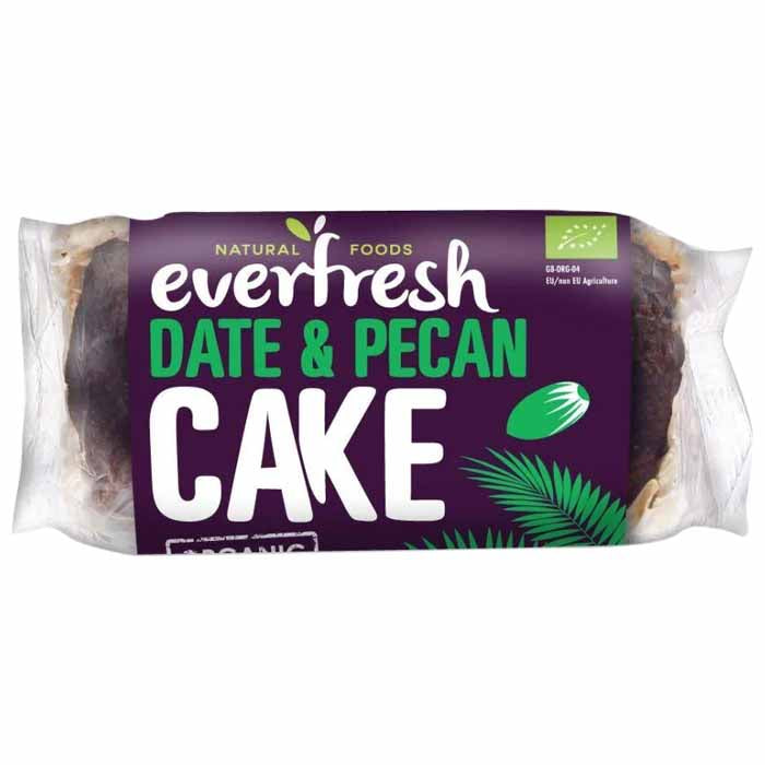 Everfresh - Organic Sprouted Cake - Date and Pecan, 350g
