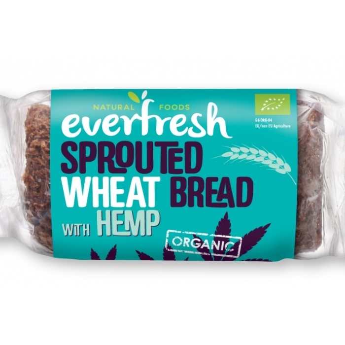 Everfresh - Organic Sprouted Wheat Bread - Hemp