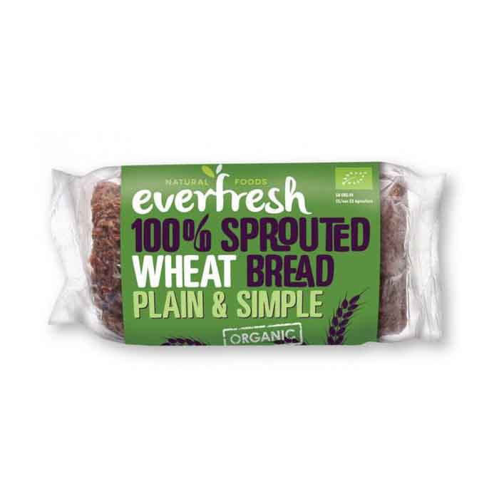 Everfresh - Organic Sprouted Wheat Bread, 400g