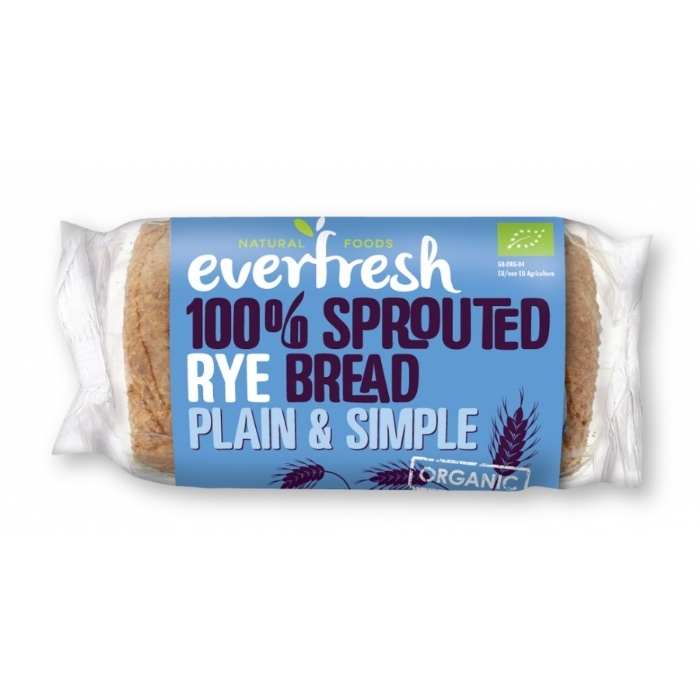 Everfresh Organic Sprouted Rye Bread - Plain and simple