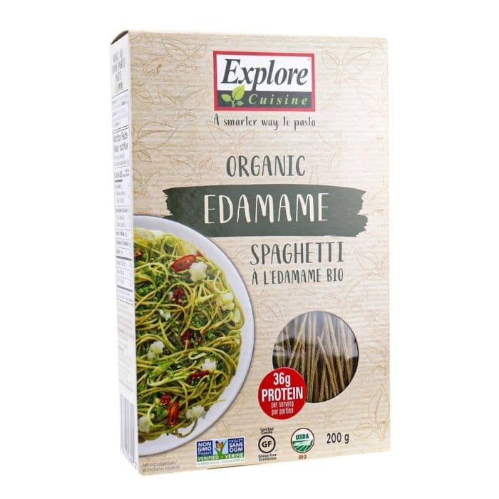 Explore Cuisine - Organic Edamame Spaghetti, 200g - front
