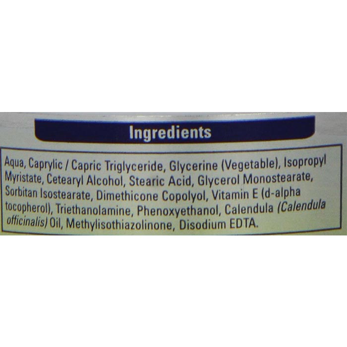 FSC - Vitamin E Cream & Calendula, 100g - back