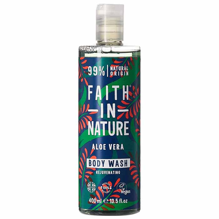 Faith In Nature - Body Wash - Aloe Vera, 400ml - back