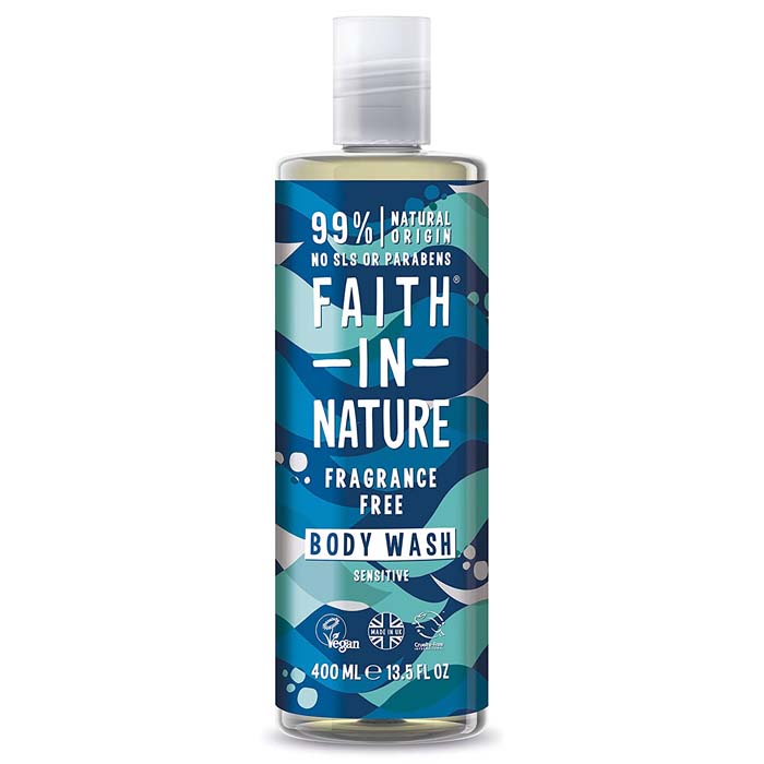 Faith In Nature - Body Wash - Fragrance Free, 400ml