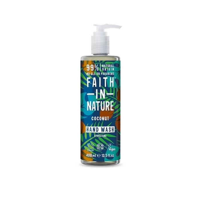 Faith In Nature - Coconut Hand Wash, 400ml - front