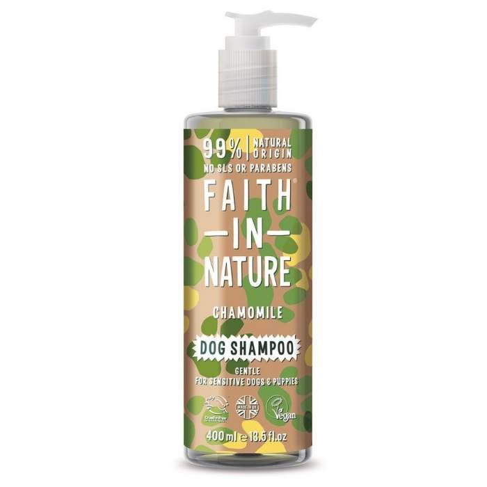 Faith In Nature - Dog Shampoo Chamomile, 400ml - front