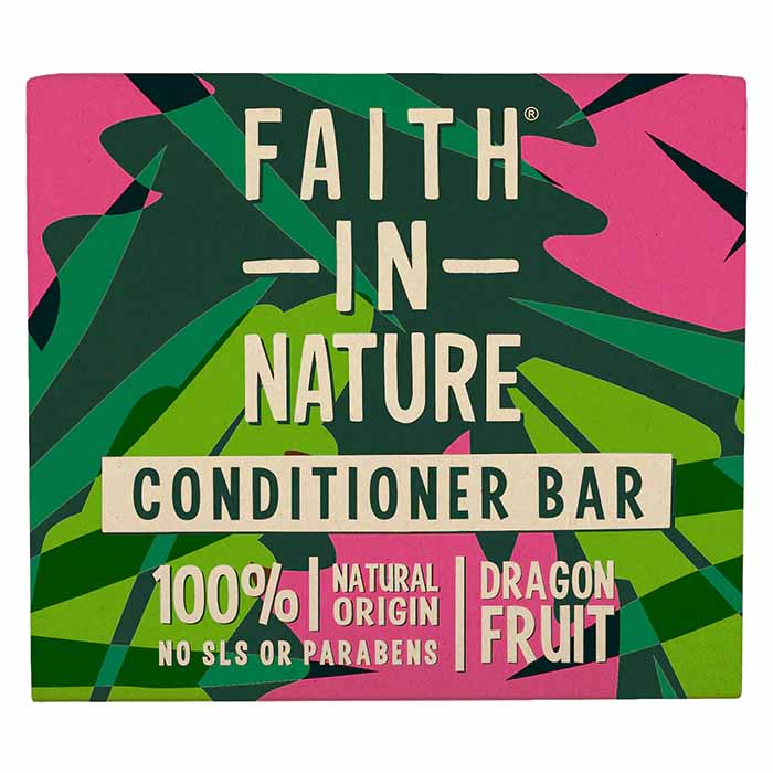 Faith In Nature - Dragon Fruit Conditioner Bar, 85g
