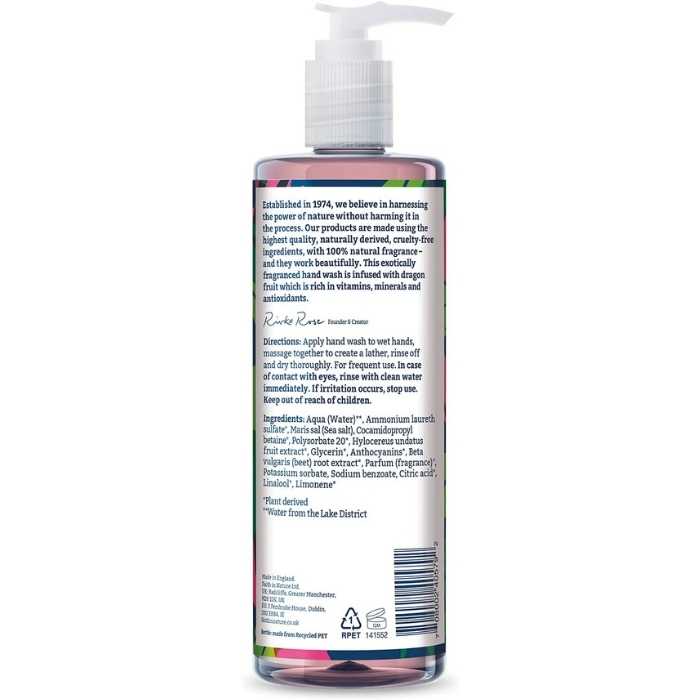 Faith In Nature - Hand Wash wild rose - back