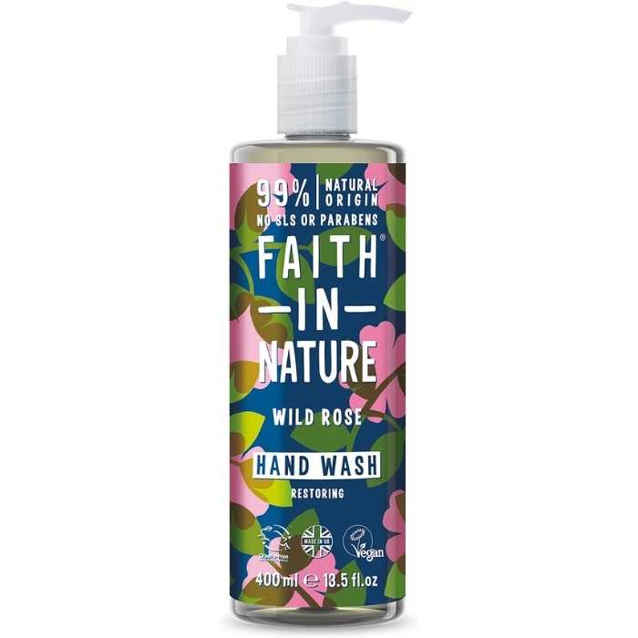 Faith In Nature - Hand Wash wild rose