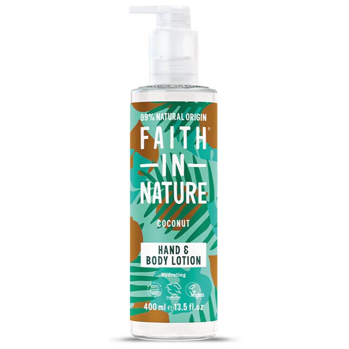 Faith In Nature - Hand and Body Lotion - Coconut, 400ml