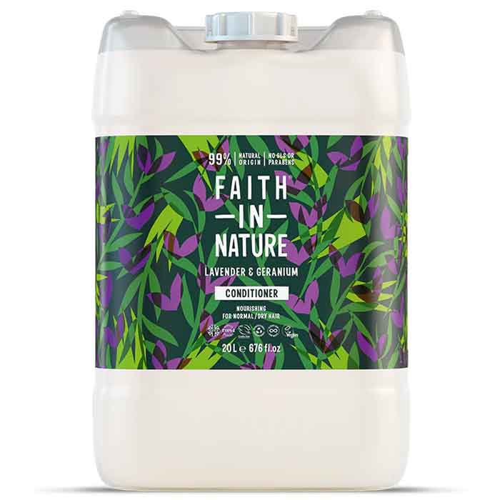 Faith In Nature - Lavender and Geranium Conditioner, 20L