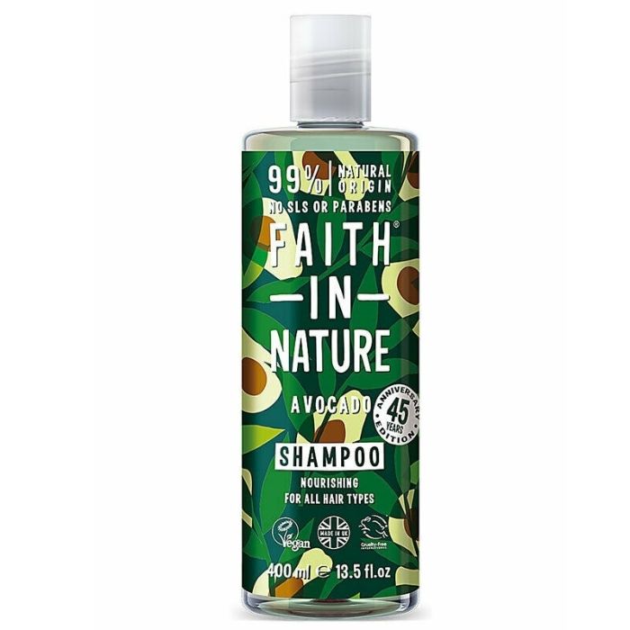 Faith in Nature - Avocado Shampoo - 400 ml - Front