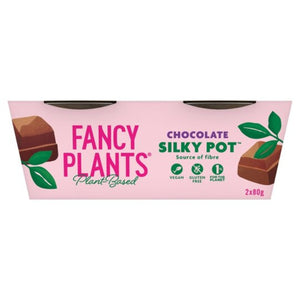 Fancy Plants - Chocolate Silky Pot, 2-Pack