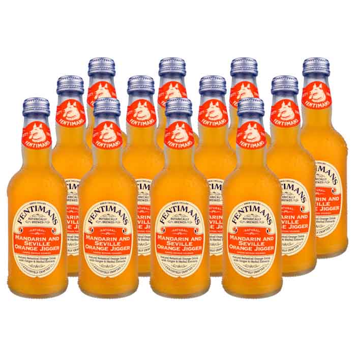 Fentimans - Drinks  - Mandarin & Seville Orange Jigger, 275ml 
