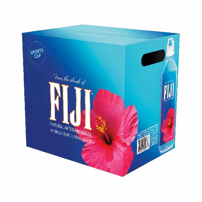 Fiji - Water - Sports Cap 700ml (Pack of 12)