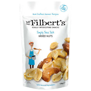 Mr. Filbert's - Simply Sea Salt Mixed Nuts, 100g | Pack of 12