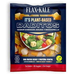 Flax & Kale - 3 Flavour Cheese Cubes, Cheddar, Gouda & Mozzarella