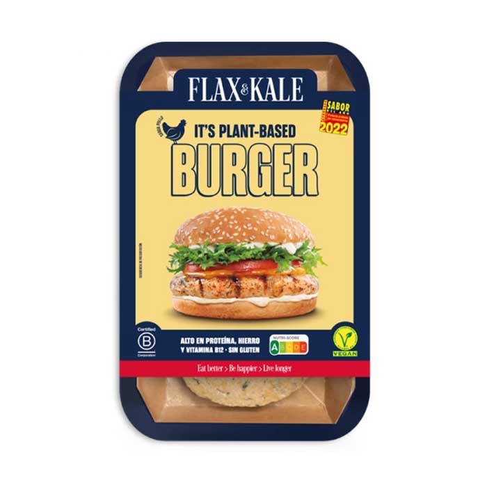 Flax And Kale - Chicken Burger, 200g