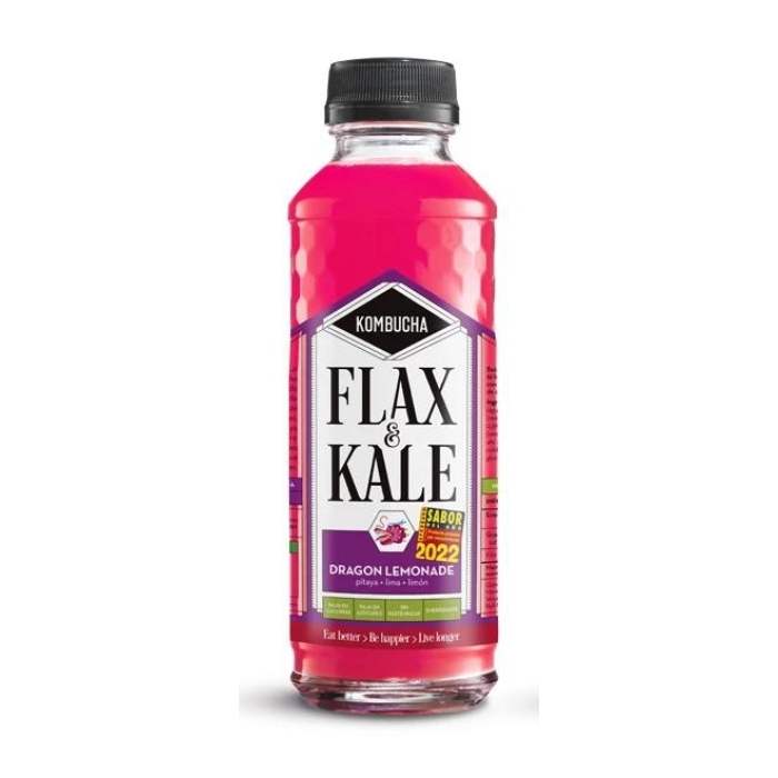 Flax And Kale - Kombucha, 400ml - Dragon Lemonade