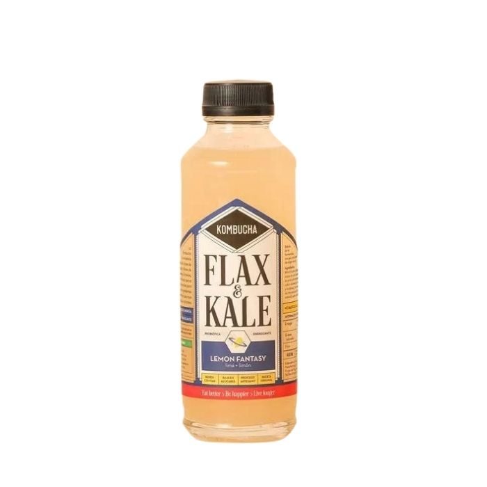 Flax And Kale - Kombucha, 400ml - Lemon Fantasy