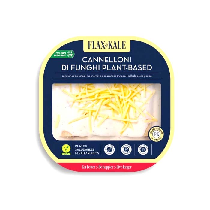 Flax & Kale - Cannelloni di Funghi, 275g | Pack of 6