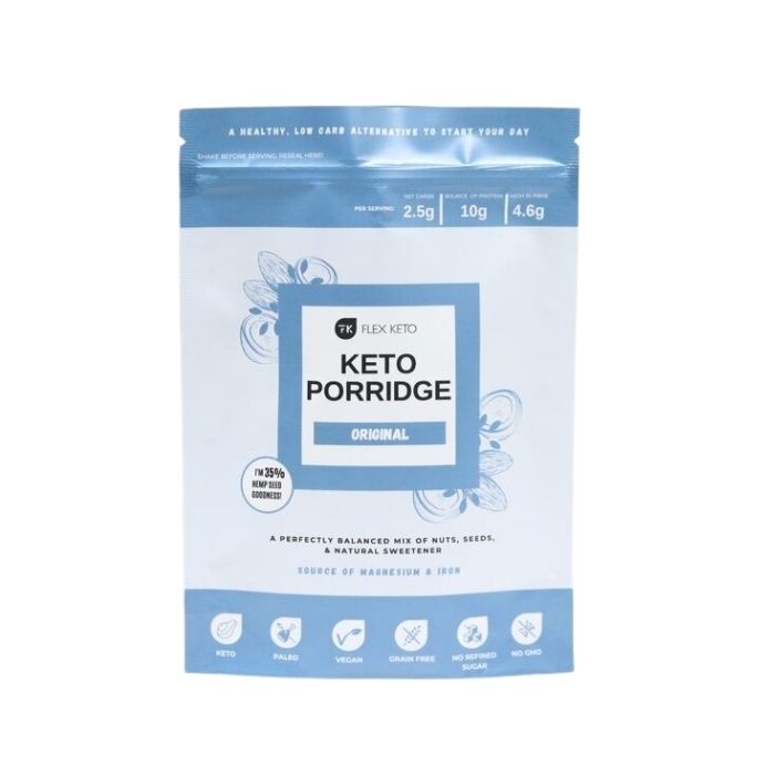 Flex Keto - Keto Porridge, 250g, Natural - Front