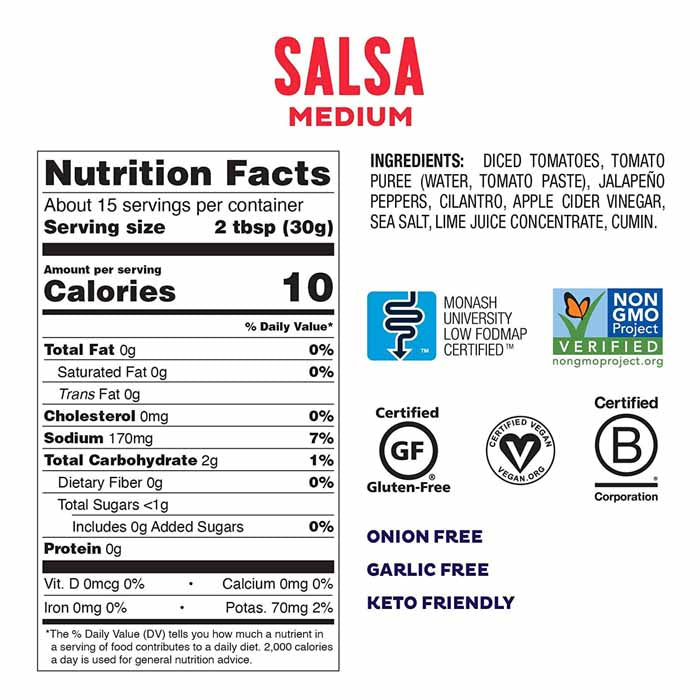 Fody - Medium Salsa, 454g - back