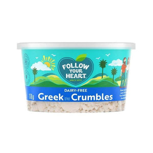 Follow Your Heart - Vegan Dairy Free Greek Style Crumbles, 170g
