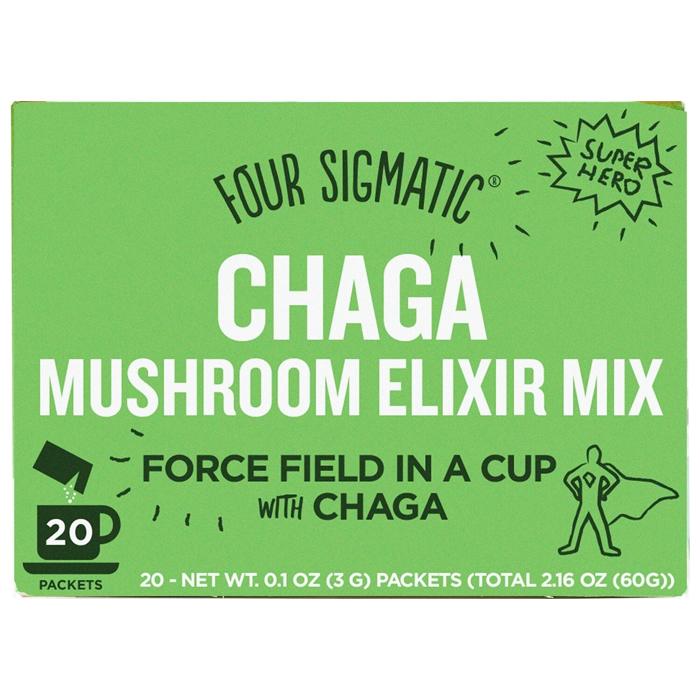 Four Sigmatic-Mushroom Elixir Mix with Chaga, 20 sachets