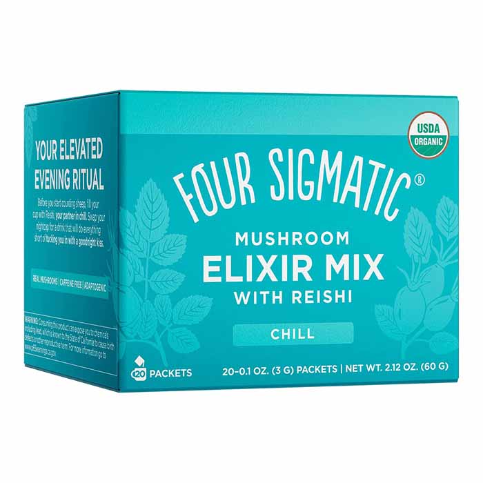 Four Sigmatic - Mushroom Elixir Mix with Reishi, 20 Sachets